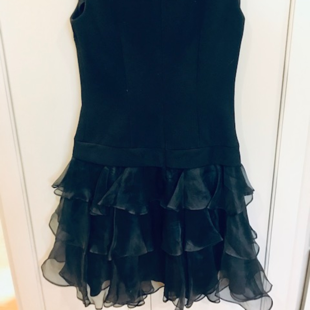 Rachel Zoe  Tiered Organza Ruffle Dress - Small
